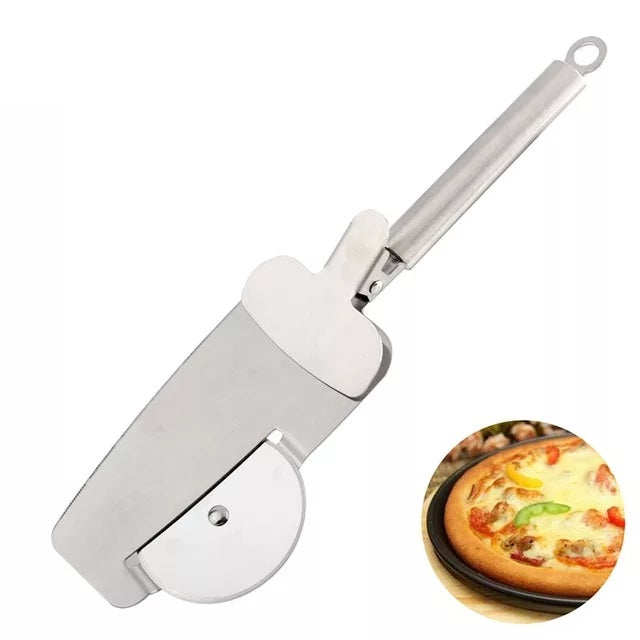 Stainless Steel Pizza and Cake Cutter