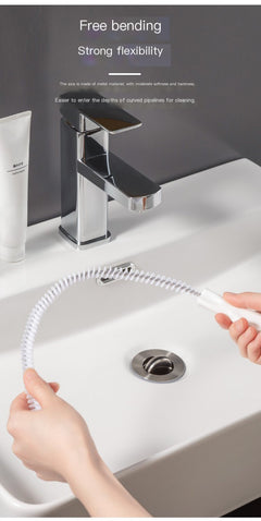 Pipe Drain Hair Cleaner Brush