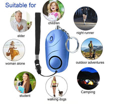 Multi-Color Personal Defense Flashlight with Light