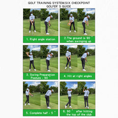 Portable Golf Swing Trainer for Correct Posture