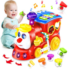 Montessori Educational Learning Musical Train (ages 6-24months)