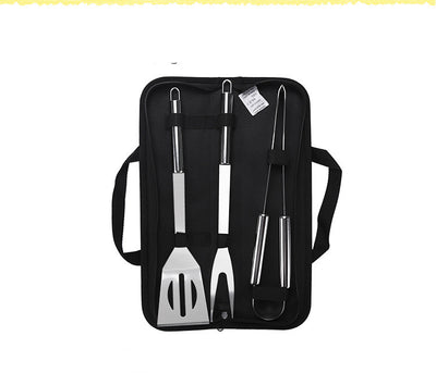 20-Piece Stainless Steel BBQ Tool Set for Grilling