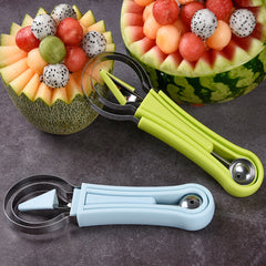 Three-in-One Stainless Steel Fruit Ball Excavator Tool