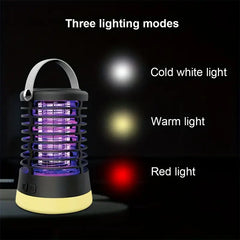 Portable Waterproof LED Mosquito Killer Lamp (1pc)