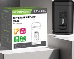 Portable Electric Air Pump with Light